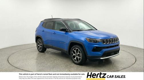 Hydro Blue Pearlcoat 2025 Jeep Compass Limited
