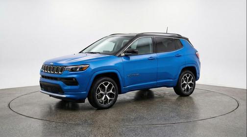 Hydro Blue Pearlcoat 2025 Jeep Compass Limited