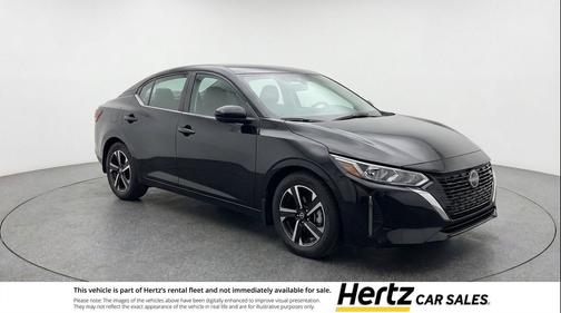 Super Black 2025 Nissan Sentra SV