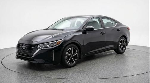 Super Black 2025 Nissan Sentra SV