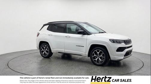 Bright White Clearcoat 2025 Jeep Compass Limited