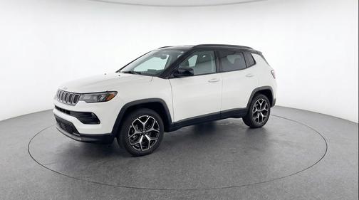 Bright White Clearcoat 2025 Jeep Compass Limited
