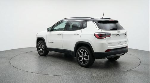 Bright White Clearcoat 2025 Jeep Compass Limited