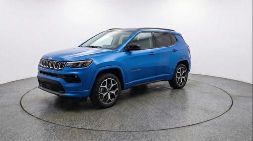 Hydro Blue Pearlcoat 2025 Jeep Compass Limited