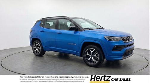 Hydro Blue Pearlcoat 2025 Jeep Compass Limited