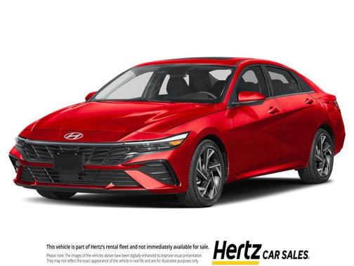 Ultimate Red 2025 Hyundai ELANTRA SEL