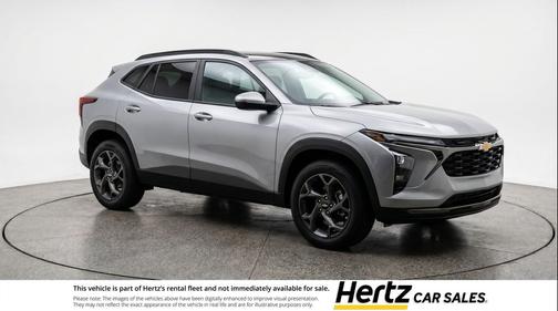 Sterling Gray Metallic 2025 Chevrolet Trax LT