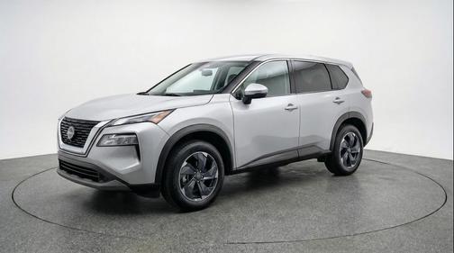 Brilliant Silver Metallic 2025 Nissan Rogue SV
