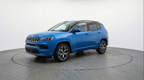 Hydro Blue Pearlcoat 2025 Jeep Compass Limited