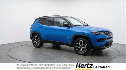 Hydro Blue Pearlcoat 2025 Jeep Compass Limited