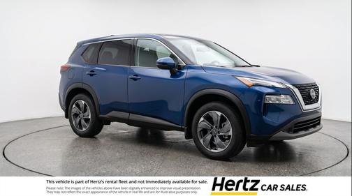 Deep Ocean Blue Pearl 2025 Nissan Rogue SV