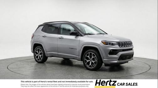 Silver Zynith Metallic Clearcoat 2025 Jeep Compass Limited