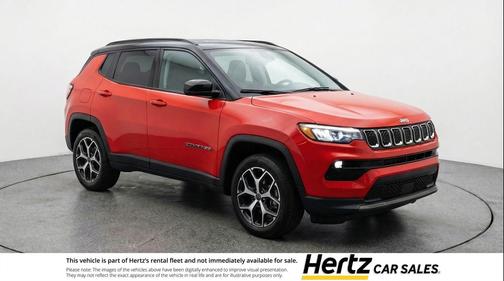 Red Hot Pearlcoat 2025 Jeep Compass Limited