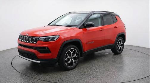 Red Hot Pearlcoat 2025 Jeep Compass Limited