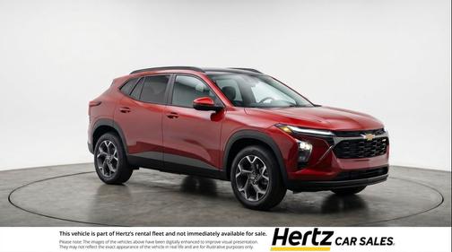 Crimson Metallic 2025 Chevrolet Trax LT