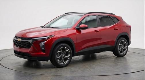Crimson Metallic 2025 Chevrolet Trax LT