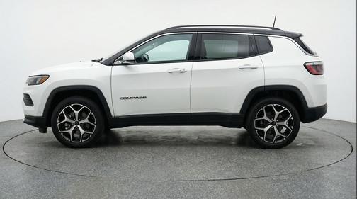 Bright White Clearcoat 2025 Jeep Compass Limited
