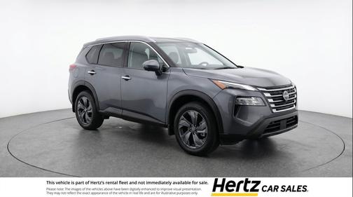 Gun Metallic 2025 Nissan Rogue SV