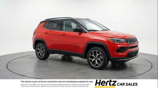 Red Hot Pearlcoat 2025 Jeep Compass Limited