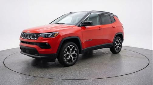 Red Hot Pearlcoat 2025 Jeep Compass Limited