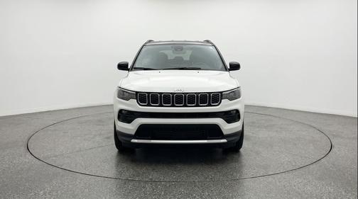 Bright White Clearcoat 2025 Jeep Compass Limited