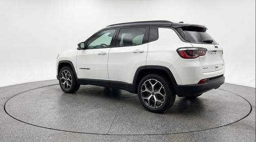 Bright White Clearcoat 2025 Jeep Compass Limited