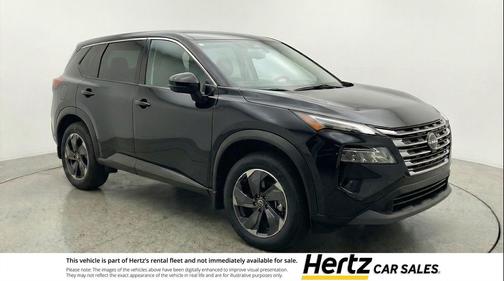 Super Black 2025 Nissan Rogue SV