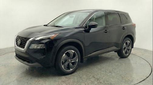 Super Black 2025 Nissan Rogue SV