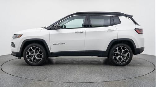Bright White Clearcoat 2025 Jeep Compass Limited