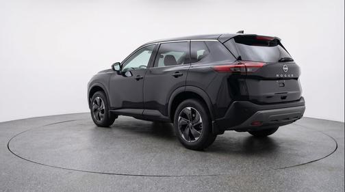 Super Black 2025 Nissan Rogue SV