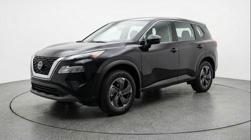 Super Black 2025 Nissan Rogue SV