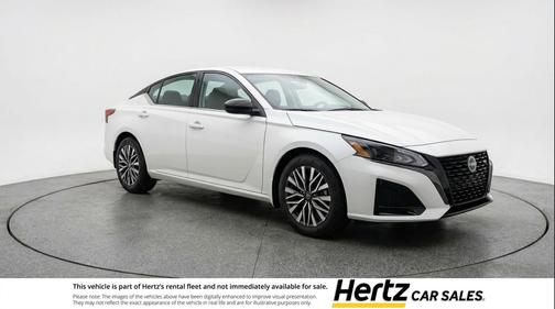 Glacier White 2025 Nissan Altima SV FWD