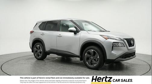 Brilliant Silver Metallic 2025 Nissan Rogue SV