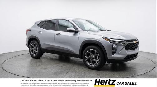 Sterling Gray Metallic 2025 Chevrolet Trax LT