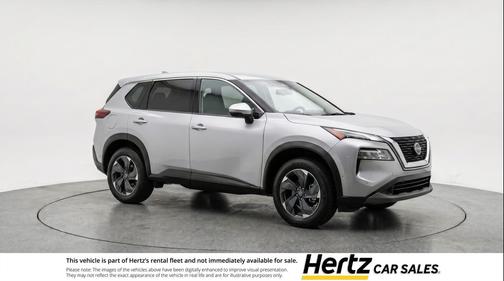 Brilliant Silver Metallic 2025 Nissan Rogue SV