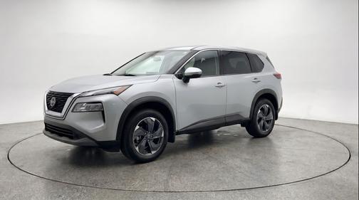 Brilliant Silver Metallic 2025 Nissan Rogue SV