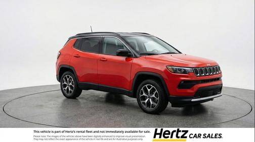 Red Hot Pearlcoat 2025 Jeep Compass Limited