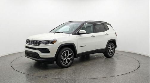 Bright White Clearcoat 2025 Jeep Compass Limited
