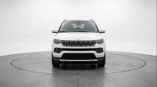 Bright White Clearcoat 2025 Jeep Compass Limited