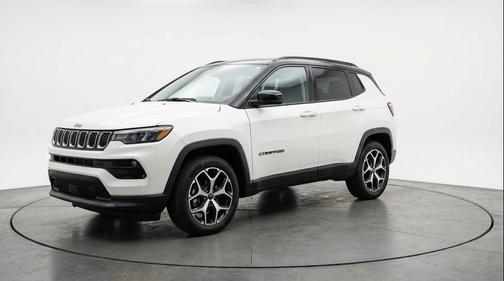 Bright White Clearcoat 2025 Jeep Compass Limited