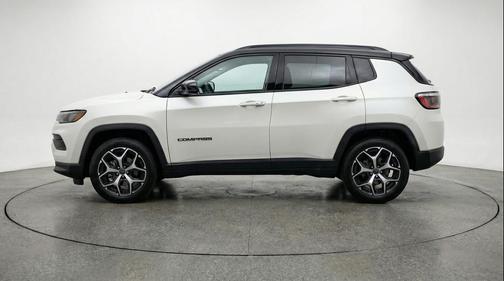 Bright White Clearcoat 2025 Jeep Compass Limited