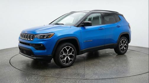 Hydro Blue Pearlcoat 2025 Jeep Compass Limited
