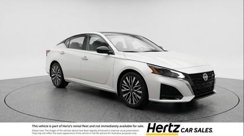 Glacier White 2025 Nissan Altima SV FWD