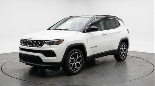 Bright White Clearcoat 2025 Jeep Compass Limited