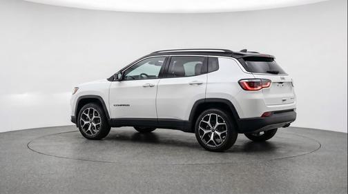 Bright White Clearcoat 2025 Jeep Compass Limited