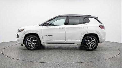 Bright White Clearcoat 2025 Jeep Compass Limited