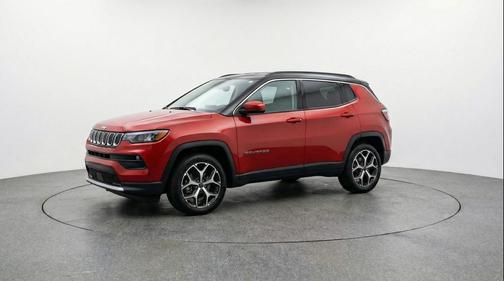 Red Hot Pearlcoat 2025 Jeep Compass Limited