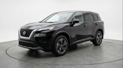 Super Black 2025 Nissan Rogue SV