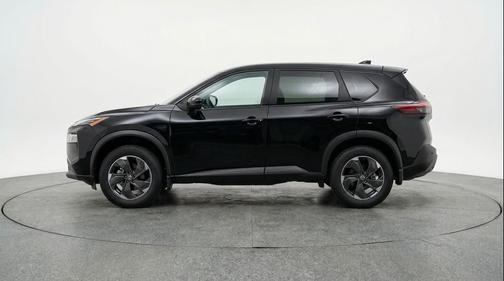 Super Black 2025 Nissan Rogue SV