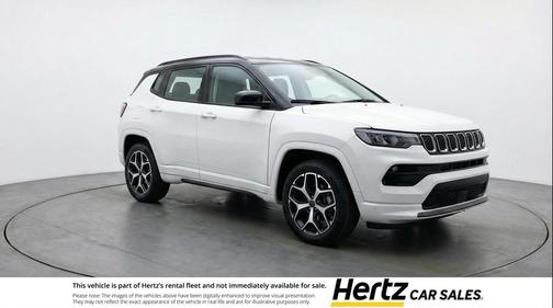 Bright White Clearcoat 2025 Jeep Compass Limited